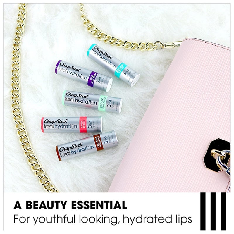 ChapStick Total Hydration Coconut Lip Balm Tube, Hydrating Coconut ChapStick for Lip Care - 0.12 Oz - Image 5