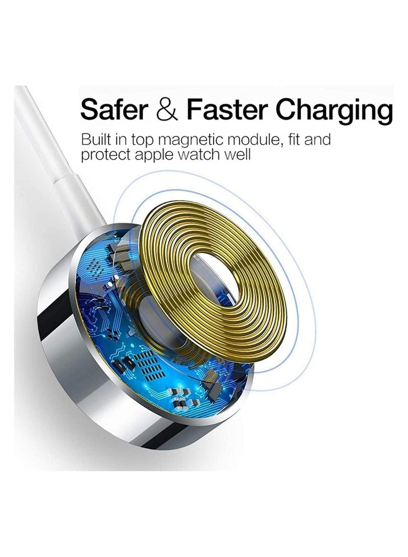 Magnetic Wireless Charging Dock Portable Smart USB Watch Charger Cable For Apple iWatch (Series 5/4/3/2) Apple watch For iPhone - Image 2