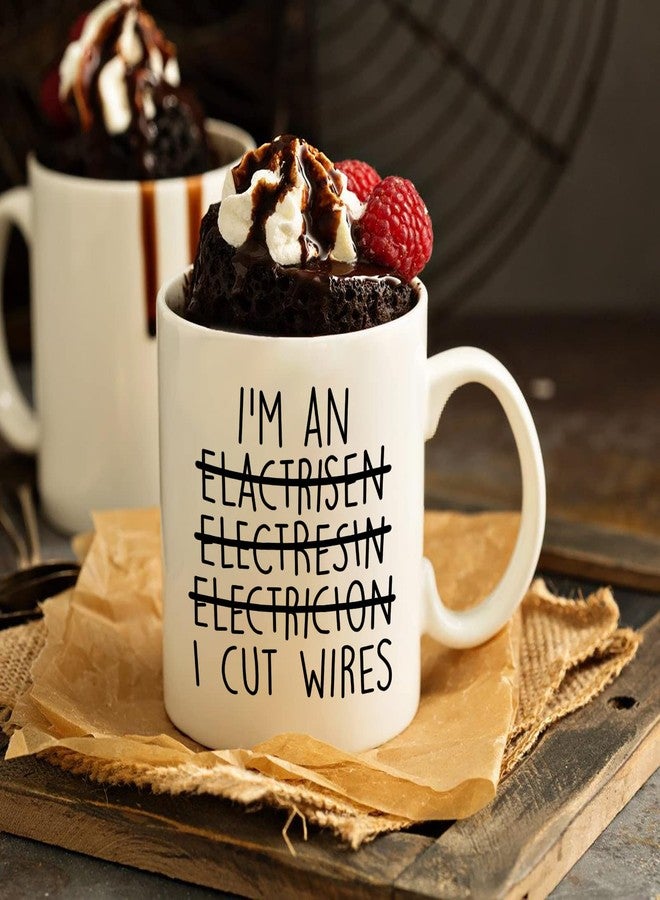 Aurahouse Funny Electrician Gift - 11oz Coffee Mug for Electricians, Lineman Cup for Men Women, Birthday, Christmas, Father's Day Gifts for Electrician Dad Husband, Electrician Promotion Gifts - Image 4