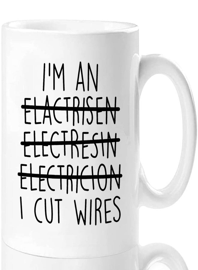 Aurahouse Funny Electrician Gift - 11oz Coffee Mug for Electricians, Lineman Cup for Men Women, Birthday, Christmas, Father's Day Gifts for Electrician Dad Husband, Electrician Promotion Gifts - Image 1