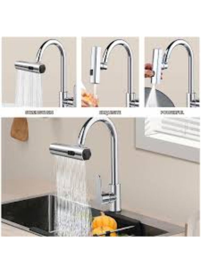 360° Rotating Faucet Sprayer Attachment for Kitchen and Bathroom – Universal Sink Tap Shower Head Adapter for Most Faucets – Easy Tool-Free Installation, Water Saving Swivel Nozzle for Dishwashing, Vegetable Cleaning, Hair Washing and Daily Household Use - Image 5
