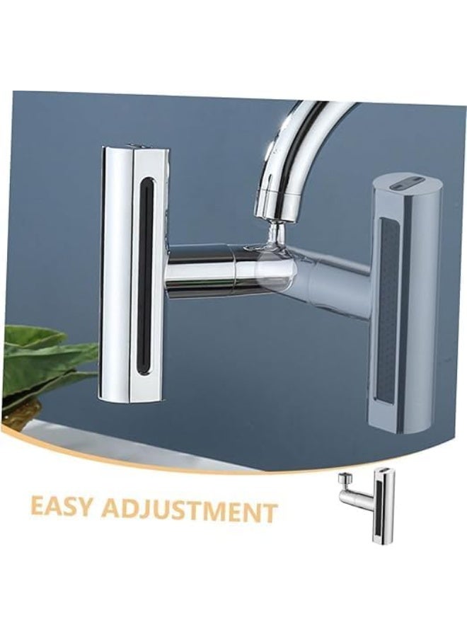 360° Rotating Faucet Sprayer Attachment for Kitchen and Bathroom – Universal Sink Tap Shower Head Adapter for Most Faucets – Easy Tool-Free Installation, Water Saving Swivel Nozzle for Dishwashing, Vegetable Cleaning, Hair Washing and Daily Household Use - Image 2
