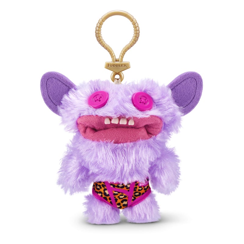 Fuggler Key Rings Series 4 by ZURU Funny Ugly Monster, Plush, Collectible, Toy (3 Pack) - Image 2
