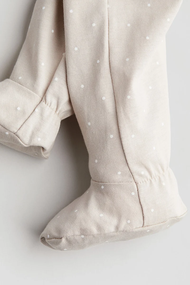 H&M 2-pack zip-up sleepsuits