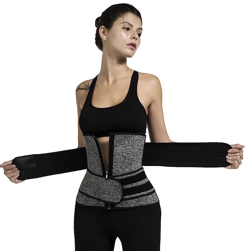 Bluejw Women's Waist Trainer Wrap Bandage - High Quality Waist Trimmer Belt for Weight Loss, Abdominal Exercise & Fitness - Image 1