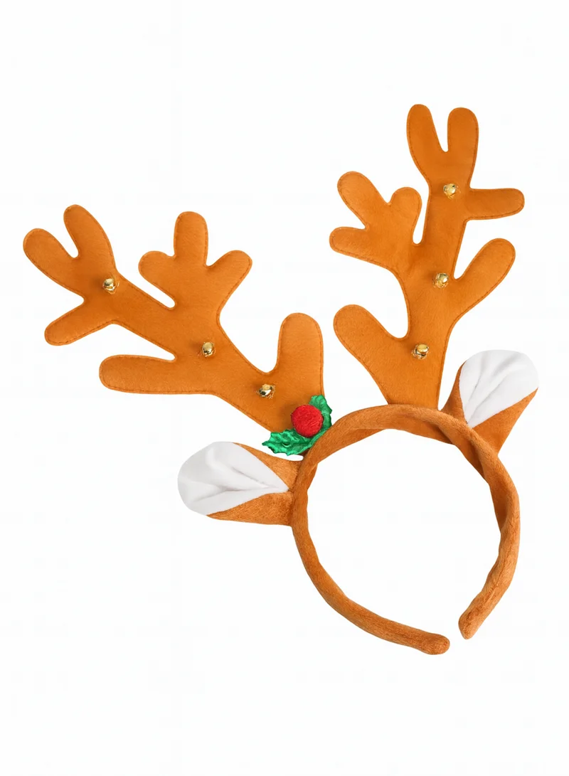 Share The Love Reindeer Antler Headband With Ears