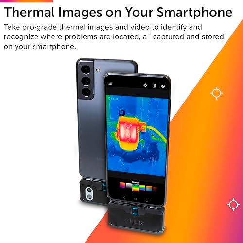 FLIR ONE Pro - Thermal Imaging Camera for Android Smartphones (USB-C), 320x240 Super Resolution (160x120 Native IR) - Image 4