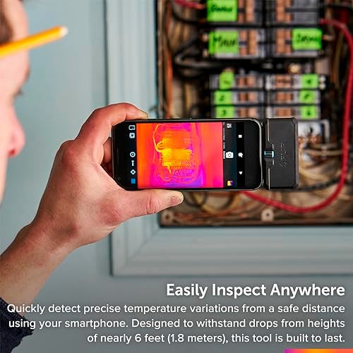 FLIR ONE Pro - Thermal Imaging Camera for Android Smartphones (USB-C), 320x240 Super Resolution (160x120 Native IR) - Image 5