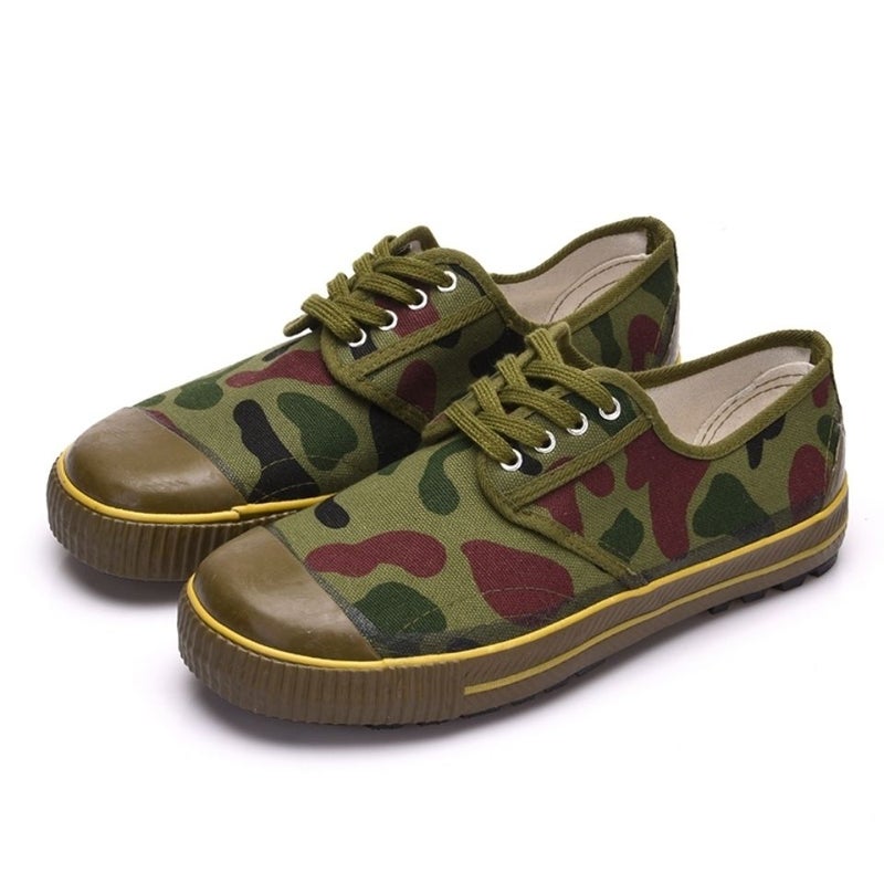 Genuine Goods Jiefang Shoes Labor Protection Rubber Shoes Workers Rehmannia Sneakers Farmland Construction Deodorant Canvas Non-Slip Wear-Resistant Men'S Work - Image 5