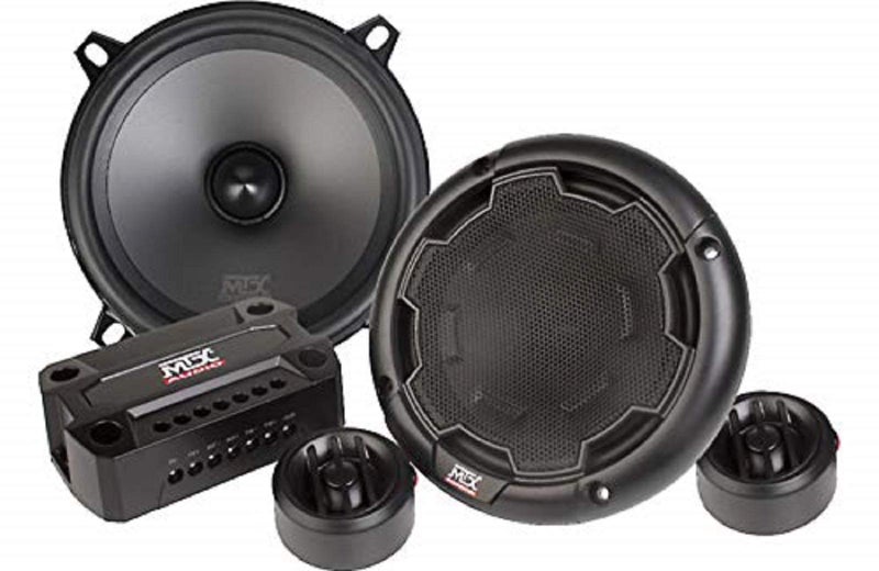 MTX Audio THUNDER51 90Watt RMS 2 Way Component Speakers Pair 525 inch