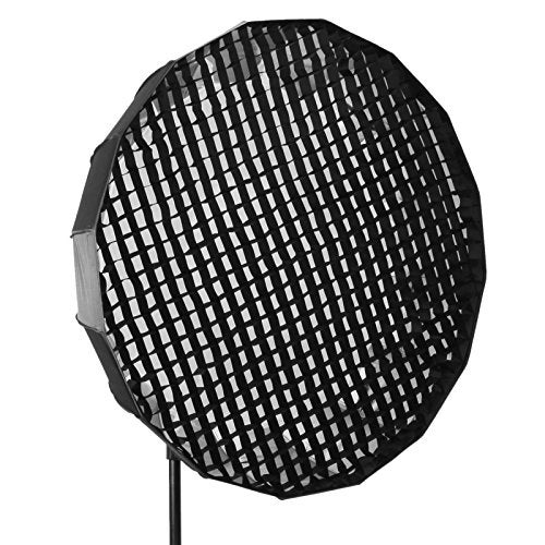 Selens 26 inch/65 cm 16-Rib Beauty Dish Photography Softbox Honeycomb Grid, Black - Image 3