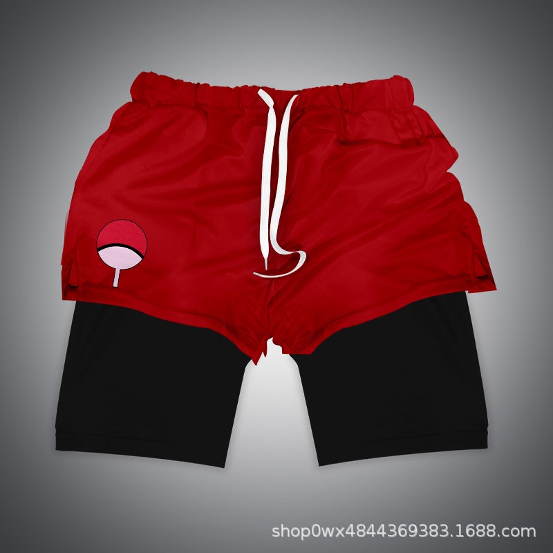 Dragon Ball Series 3D Digital Printing Shorts Double-Layer Beach Pants E-Commerce Supply Beach - Image 1