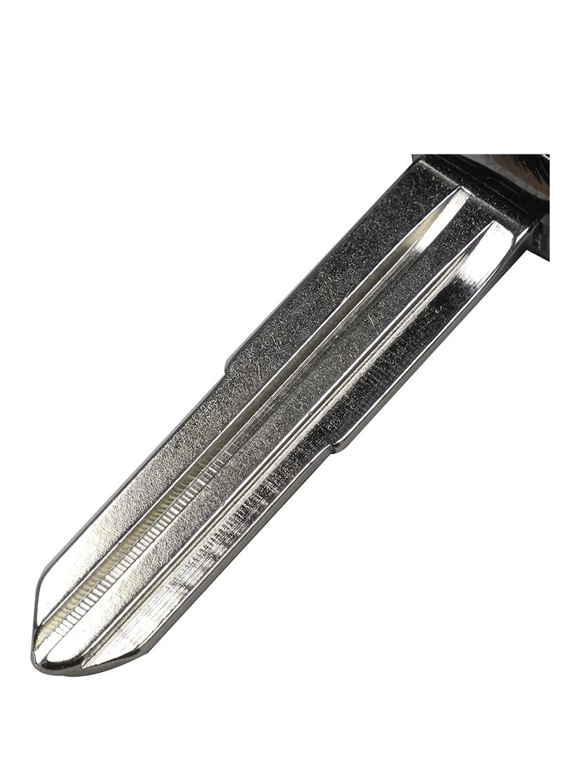 الثقة كي حافظة مفتاح السيارة القابلة للطي عن بُعد ، الأخدود الأيسر ، لأزرار Mitsubishi Pajero Sport Outlander Grandis ASX 2 - Image 3