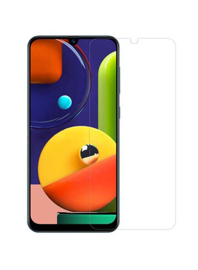 NIBEMINENT Protective Case Cover With Screen Protector For Samsung Galaxy A30 Clear - Image 3