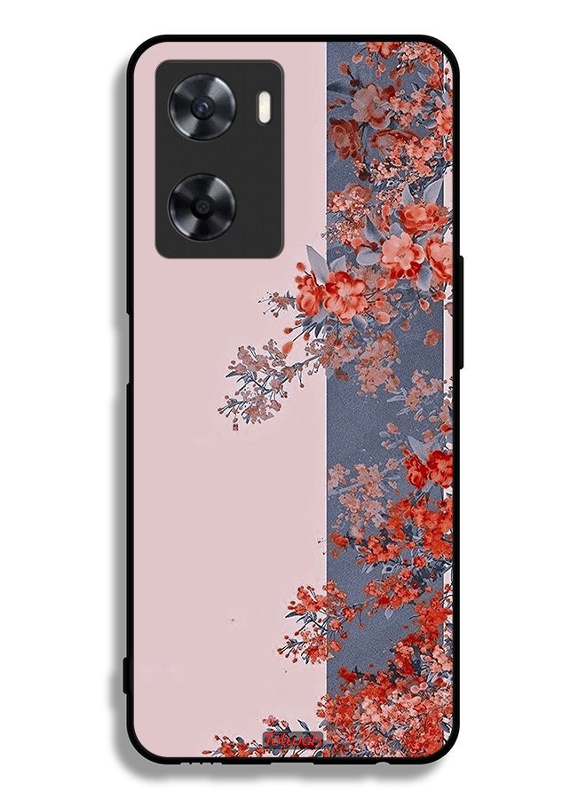 Tolwak Oppo A77s Protective Case Cover Tree Leaves And Flowers Art - Image 2