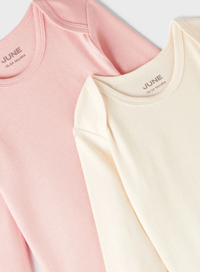 JUNE Infant 2 Packplain Bodysuit