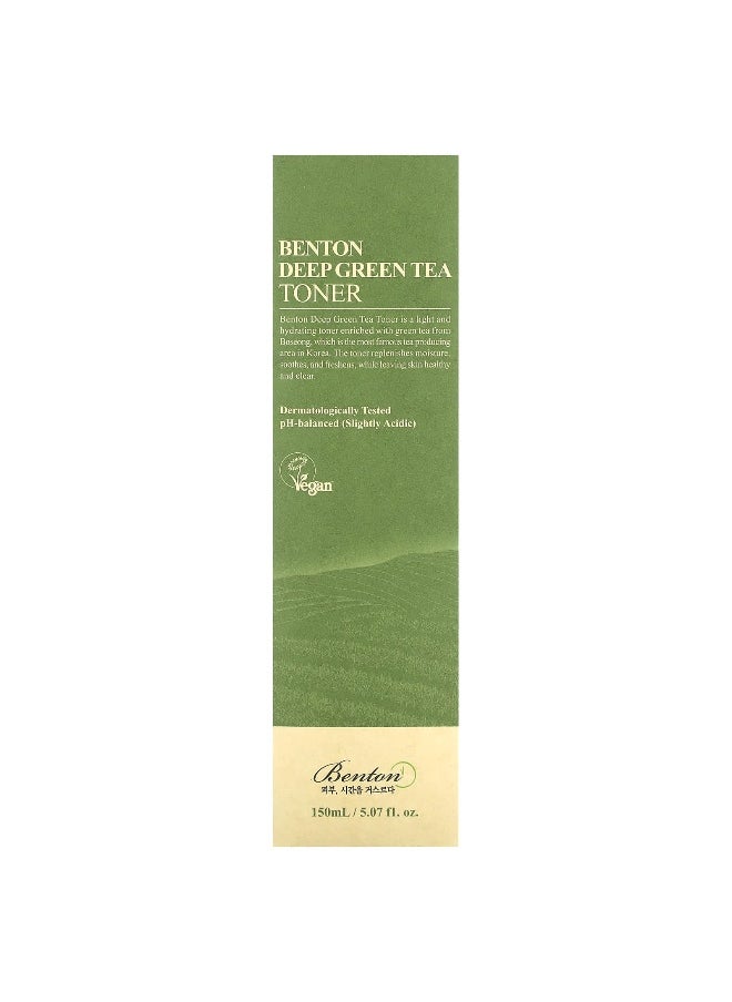 Benton Benton, Deep Green Tea Toner, 5.07 fl oz (150 ml)  - Image 2