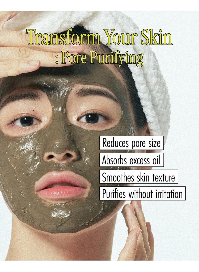 BRMUD Relief Mud Mask | Celeb's Choice Mud Mask - Body Mud Hydrating & Moisturizing Deep Pore Cleanser Face & Body Mask w/ 91.8% Nature-Derived Ingredients - K Beauty Body Mud (110ml) - Image 5