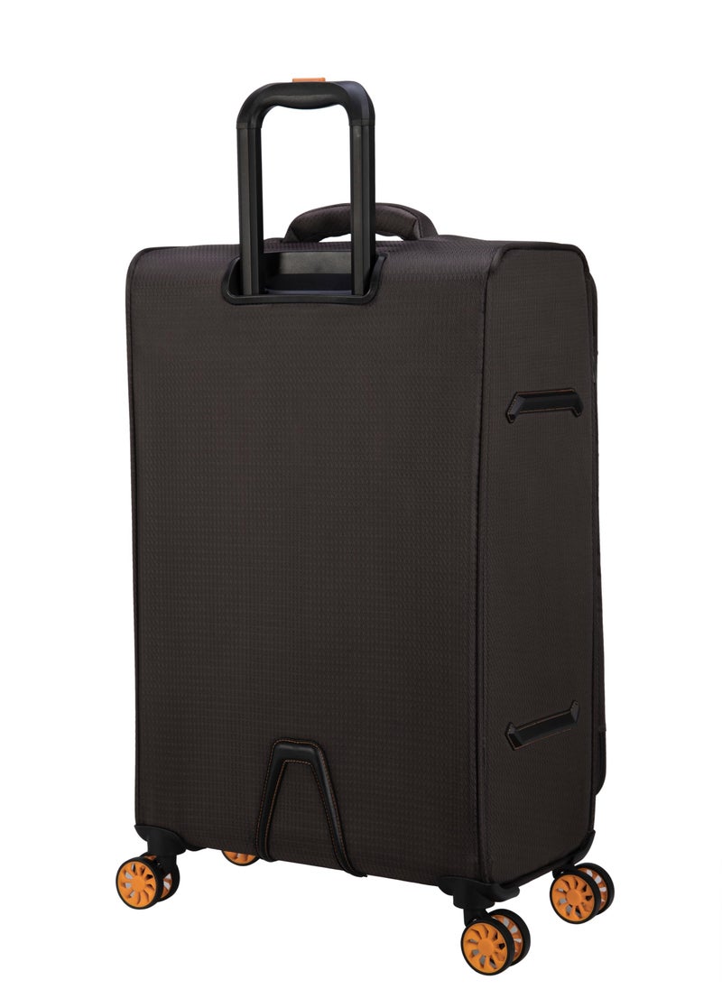 it Luggage it luggage Eco-Icon, Unisex ECO Polyester Material Soft Case Luggage, 8x360 degree Spinner Wheels, Expandable Trolley Bag, Telescopic Handle, TSA lock, 12-2894E08, Large suitcase, Color Brown  - Image 3