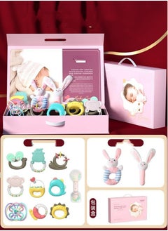 Warrior 12 piece set-Newborn Gift Set Of 13 Hand Cranking Bells For Biting And Soothing Toys  - Image 1