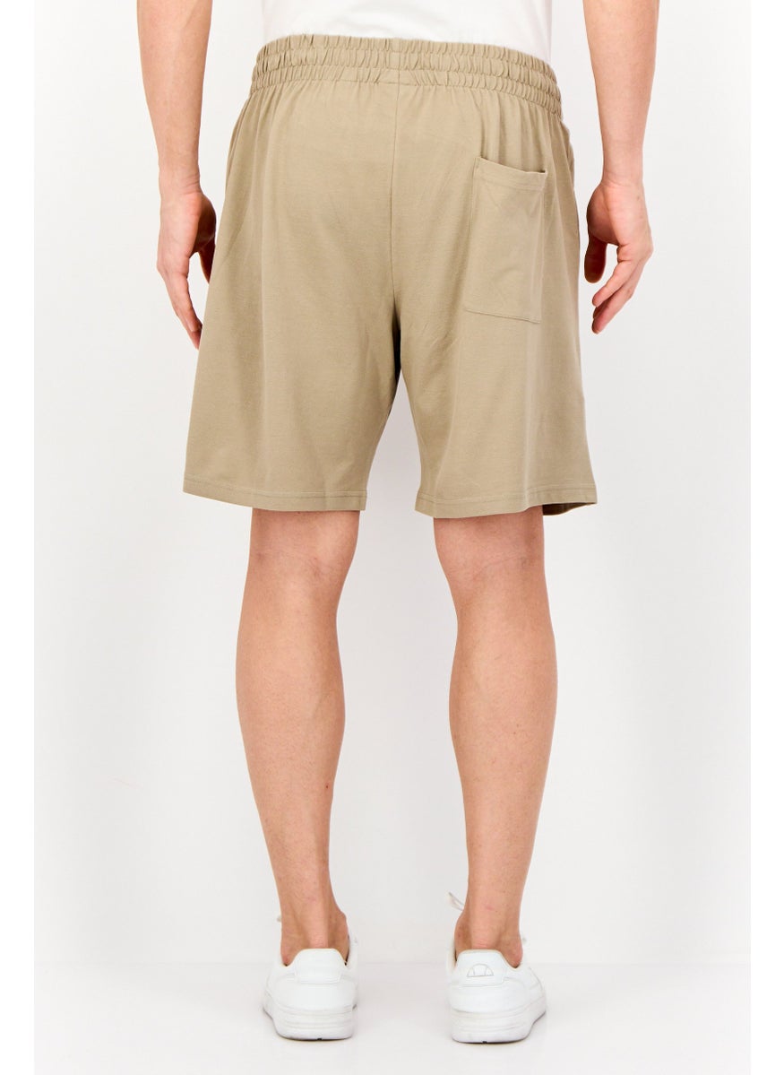 Jack Jones Men Plain Basic Short, Light Khaki  - Image 4