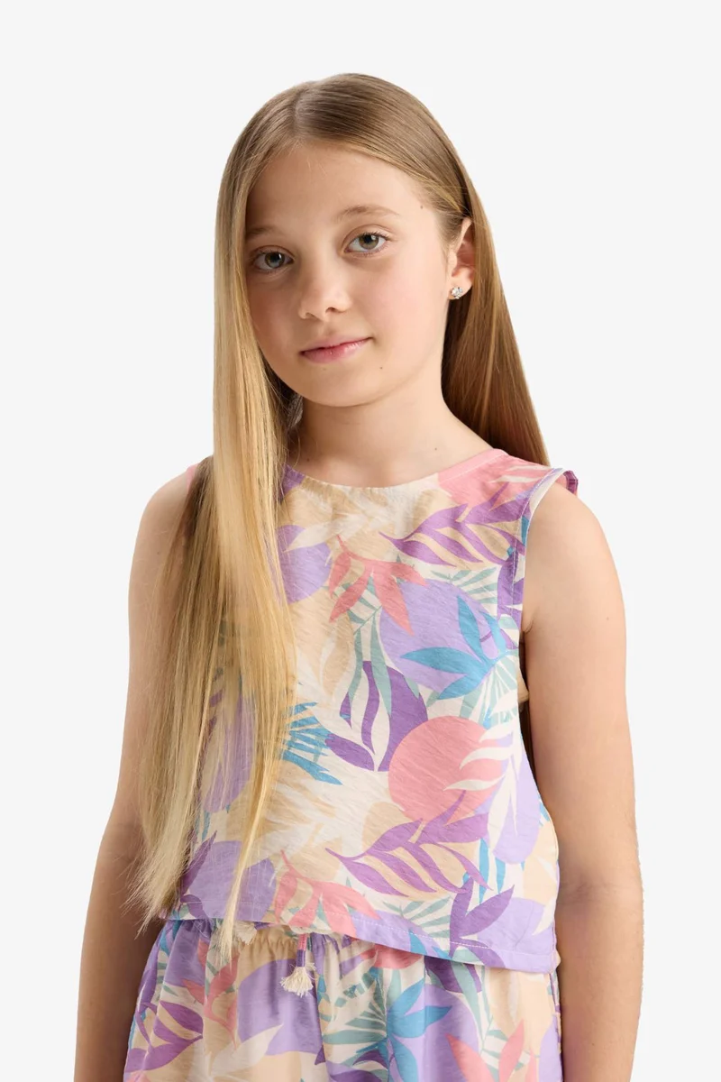 ديفاكتو Girl Short Sleeve Blouse