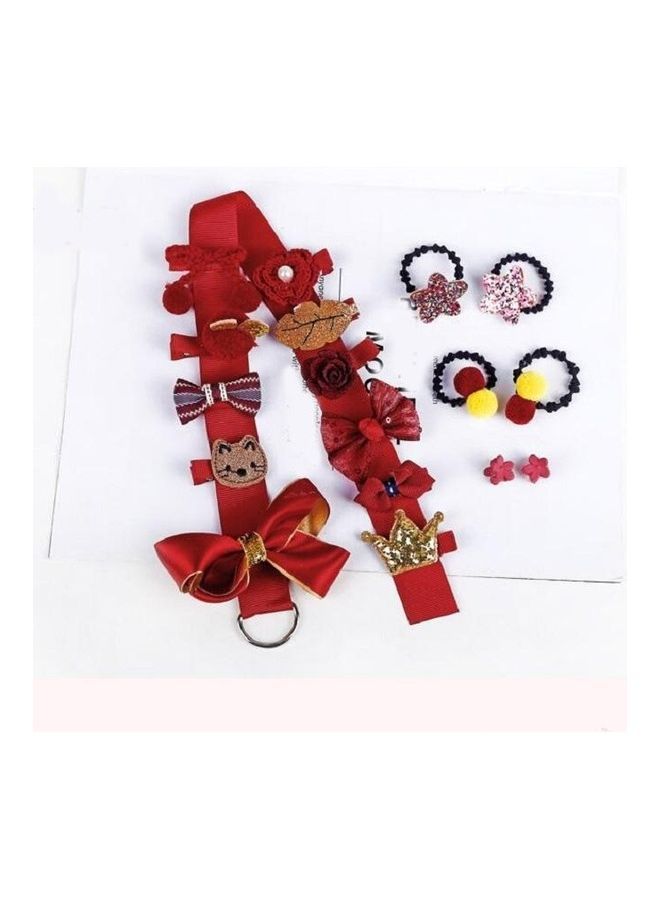 NIBEMINENT Pack of 3 54-Piece Baby Hair Accessories Girls Hairpin Ring Boxed Multicolour - Image 2