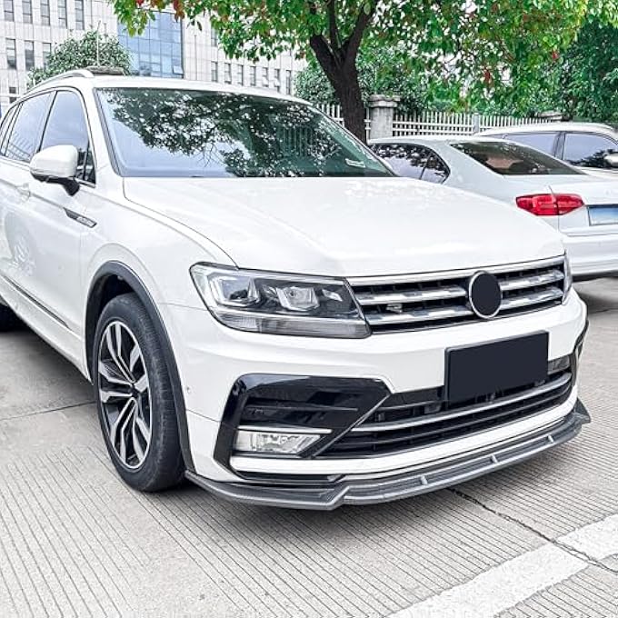 AUSMILA طقم شفة سبويلر أمامي لسيارة VW Tiguan MK2 R Line 2017-2020 - Image 5