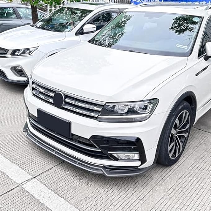 AUSMILA طقم شفة سبويلر أمامي لسيارة VW Tiguan MK2 R Line 2017-2020 - Image 4
