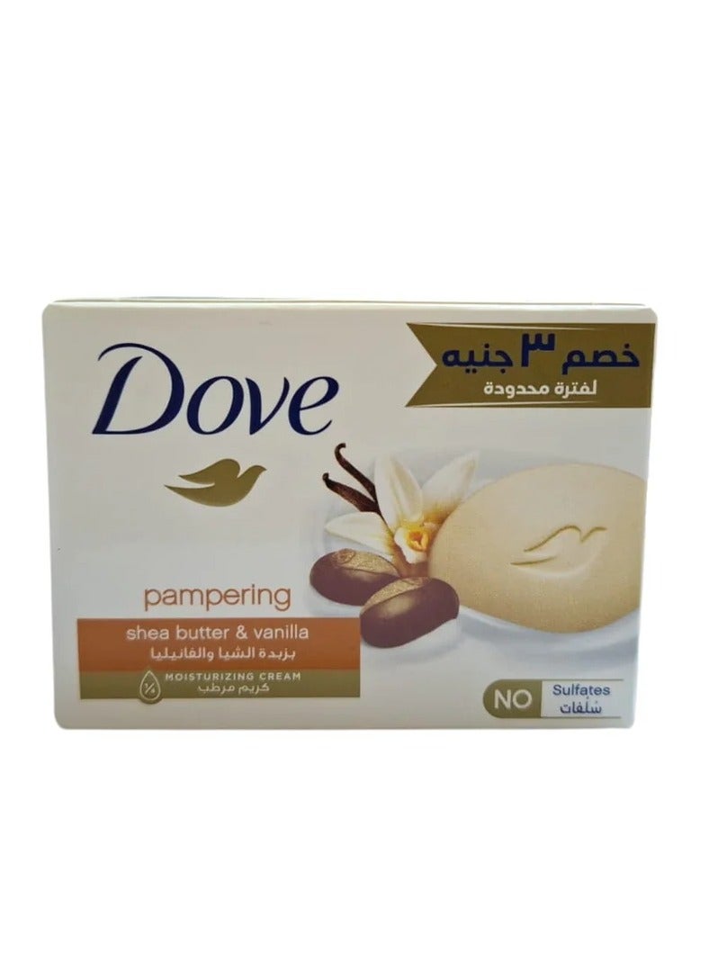 دوف كريم الجمال المرطب من دوف بزبدة الشيا ورائحة الفانيليا الدافئة - 90 جم