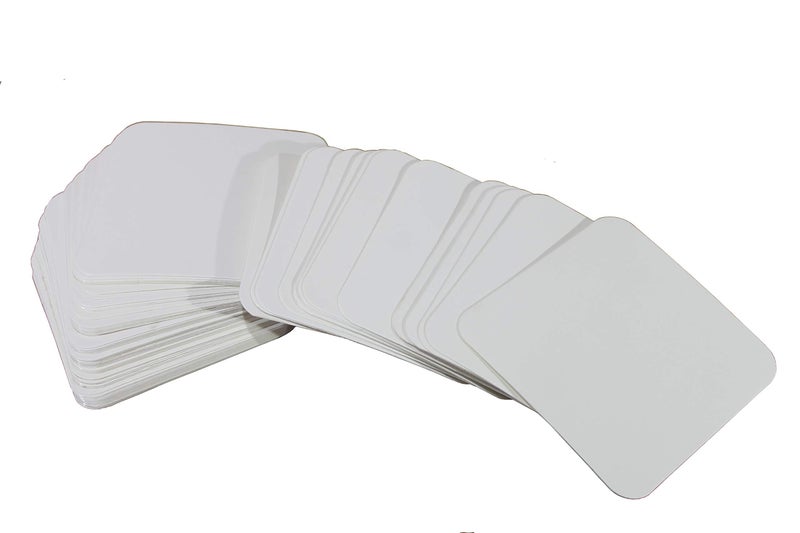 esplanade Disposable Paper Coasters (Set of 100) - Use and Throw Reversible Paper Coasters-Perfect for Bar, Hotel, Restaurant Purpose & Parties. - Image 1