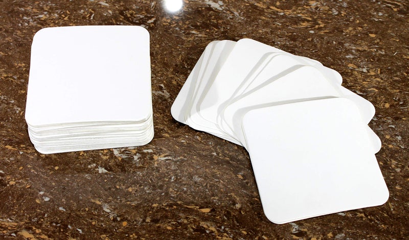 esplanade Disposable Paper Coasters (Set of 100) - Use and Throw Reversible Paper Coasters-Perfect for Bar, Hotel, Restaurant Purpose & Parties. - Image 3