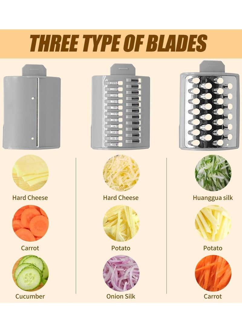 Arabest Electric Vegetable Slicer, Automatic Food Shredder Machine for Kitchen - Image 3