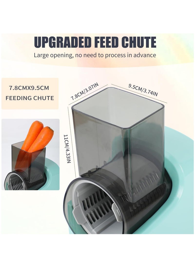 Arabest Electric Vegetable Slicer, Automatic Food Shredder Machine for Kitchen - Image 4