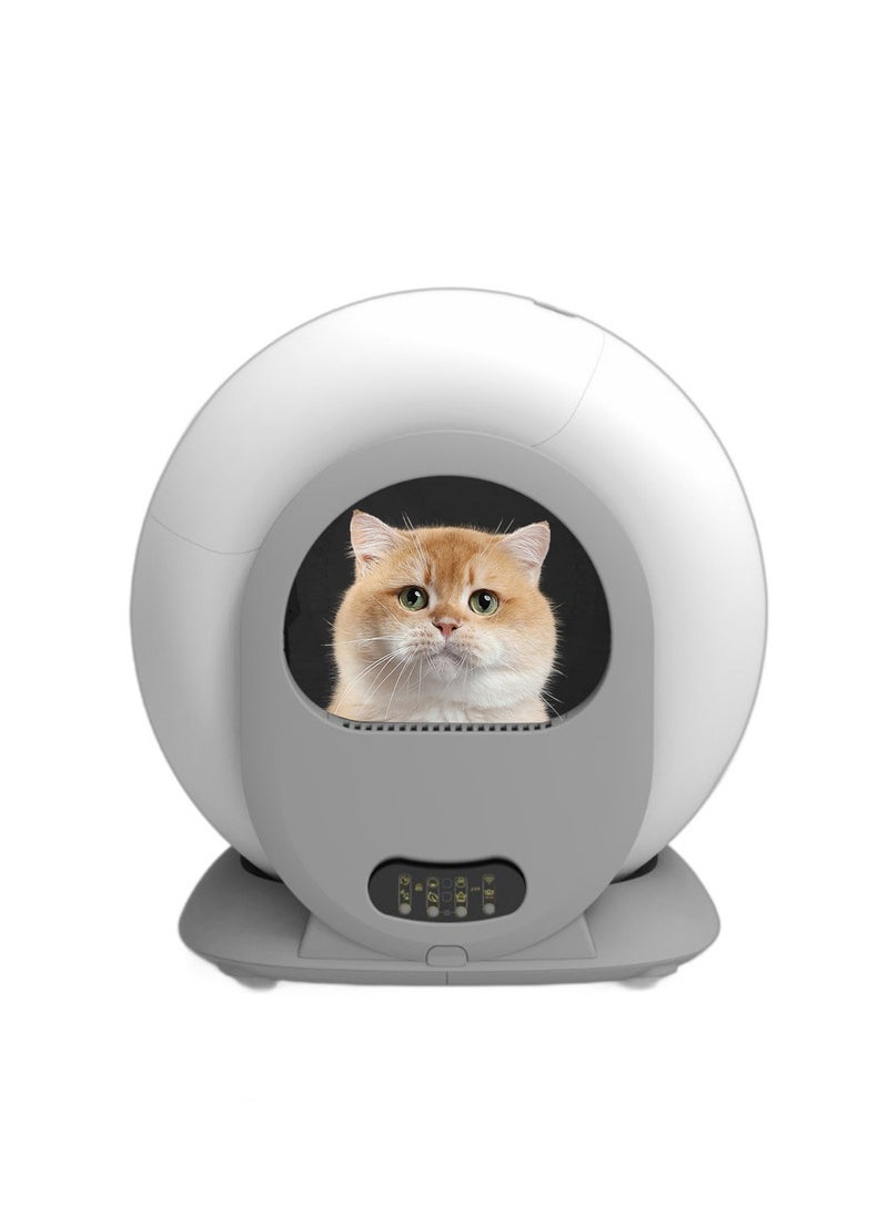 Kidle - Automatic Cat Litter Box Self Cleaning Cat Litter Box Capacity Smart Cat Litter Box for Multiple Cats - Image 1
