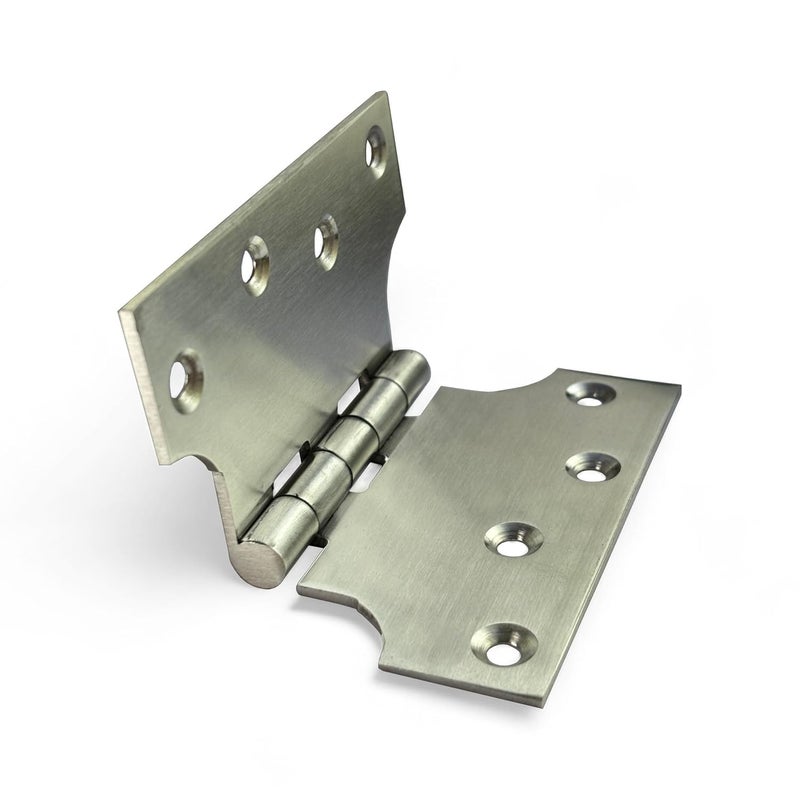 Moksh Plus SS Parliament Hinges Smooth Movement and Welded Premium Stainless Steel HingesKabja for Door and Window Hardware Pack of 3 Pcs 4 x 2 x 12 Guage 25mm - Image 5