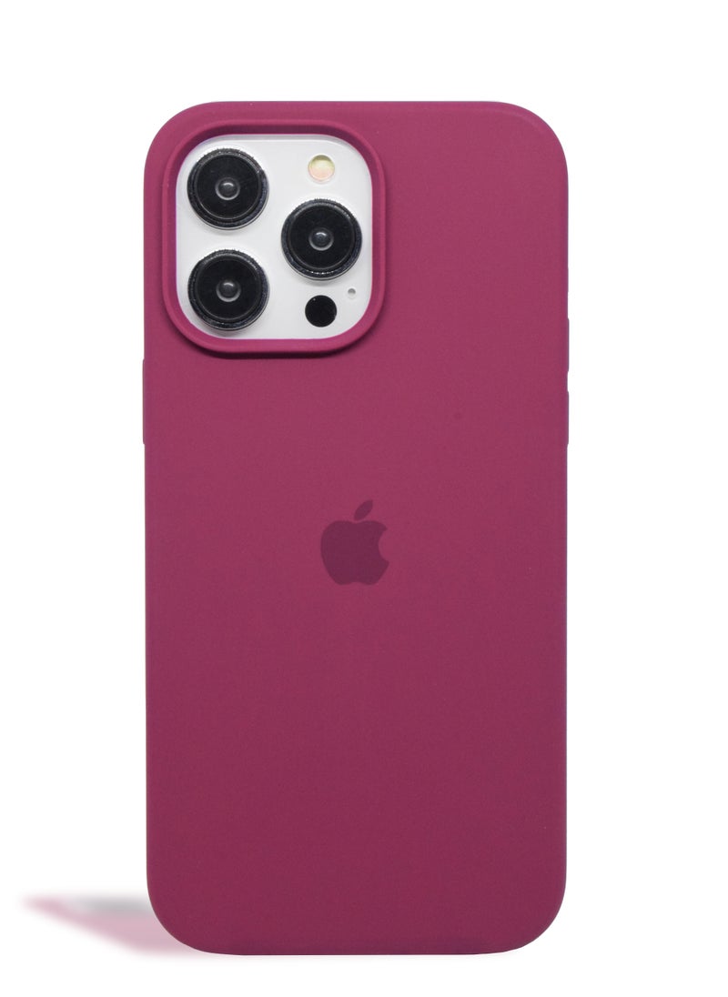 Houmt - iPhone 15 Pro Case 6.1 Inch Liquid Gel Silicone iPhone 15 Pro Cover Inside Microfiber Soft Silky Touch Anti-Scratch Thin Shockproof Cover Compatible with iPhone 15 Pro - Image 1