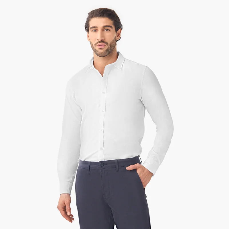 Splash FAV Set of 2 - Regular Fit Oxford Shirt with Collar and Long Sleeves