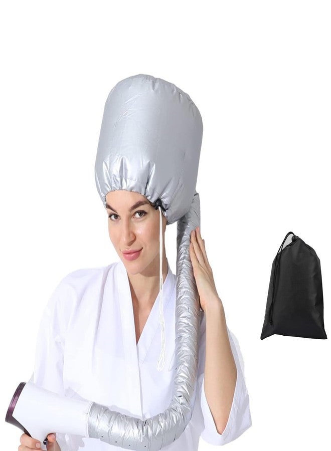xinxingin 2 Pcs Bonnet Dryer for Curly Hair, Hair Drying Bonnet with Storage Bag, Hairs Dryer Cap for Let Hairs Dry Quickly, Styling, Travel - Image 1