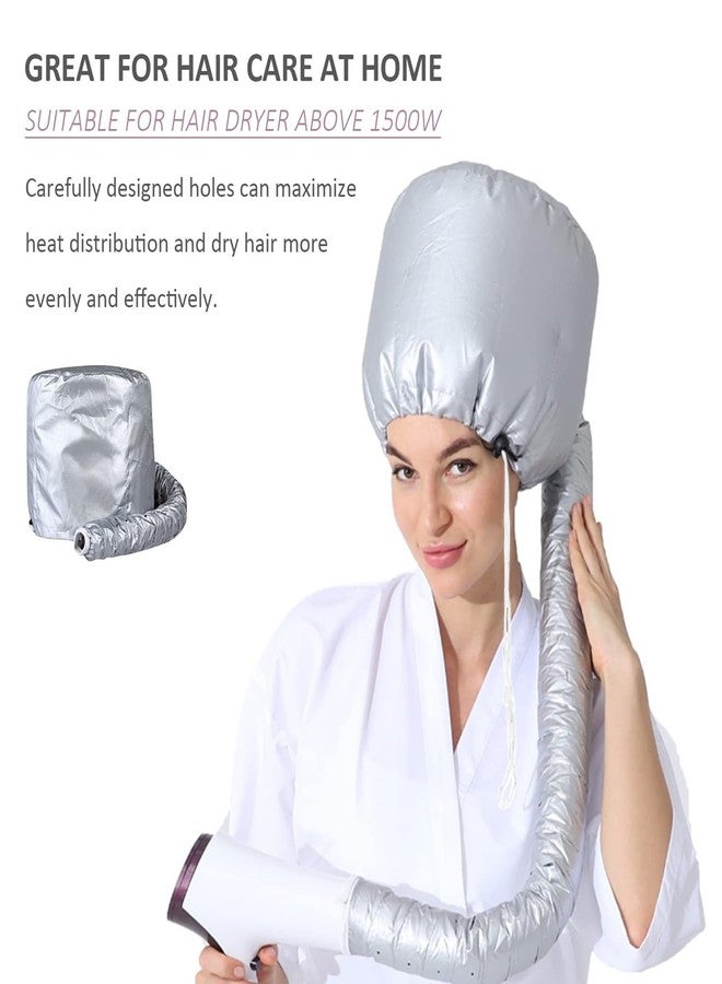 xinxingin 2 Pcs Bonnet Dryer for Curly Hair, Hair Drying Bonnet with Storage Bag, Hairs Dryer Cap for Let Hairs Dry Quickly, Styling, Travel - Image 4