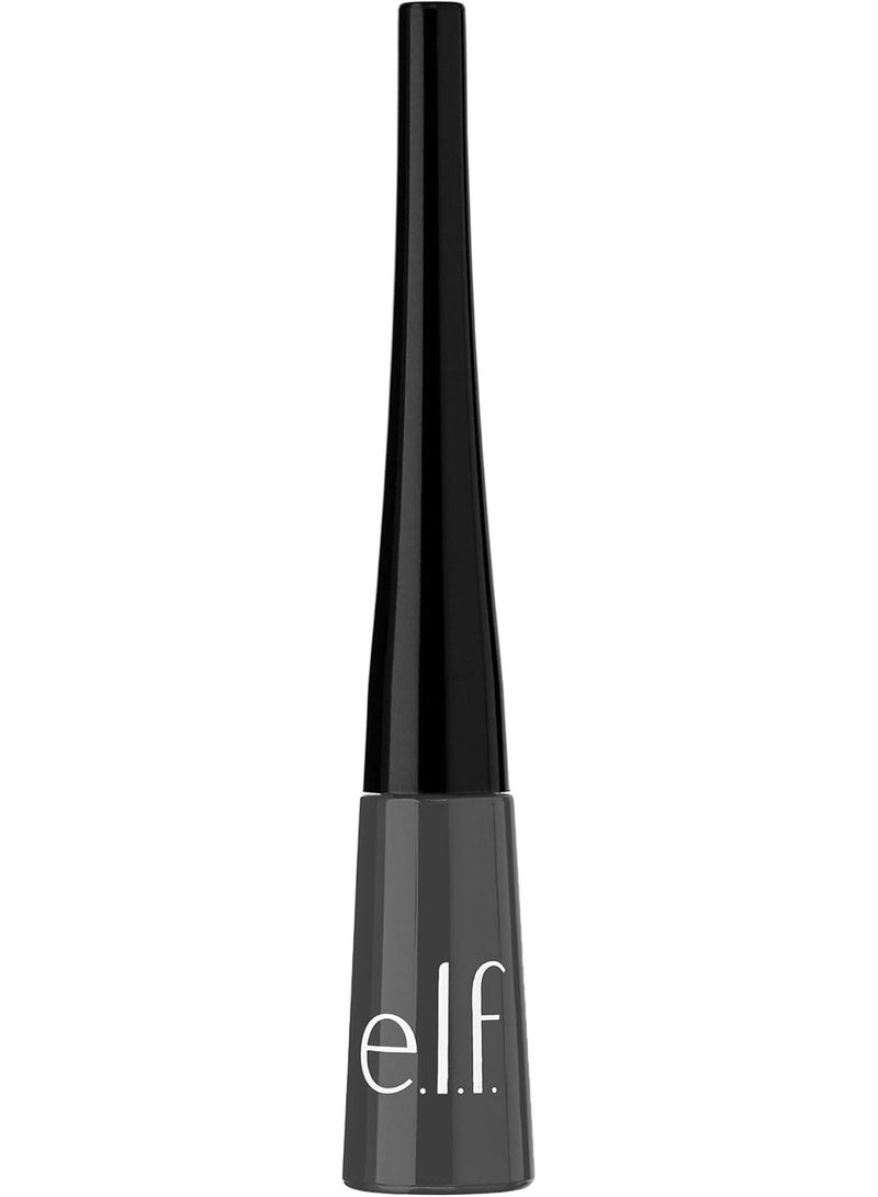 elf Expert Liquid Eyeliner, Charcoal - Image 1