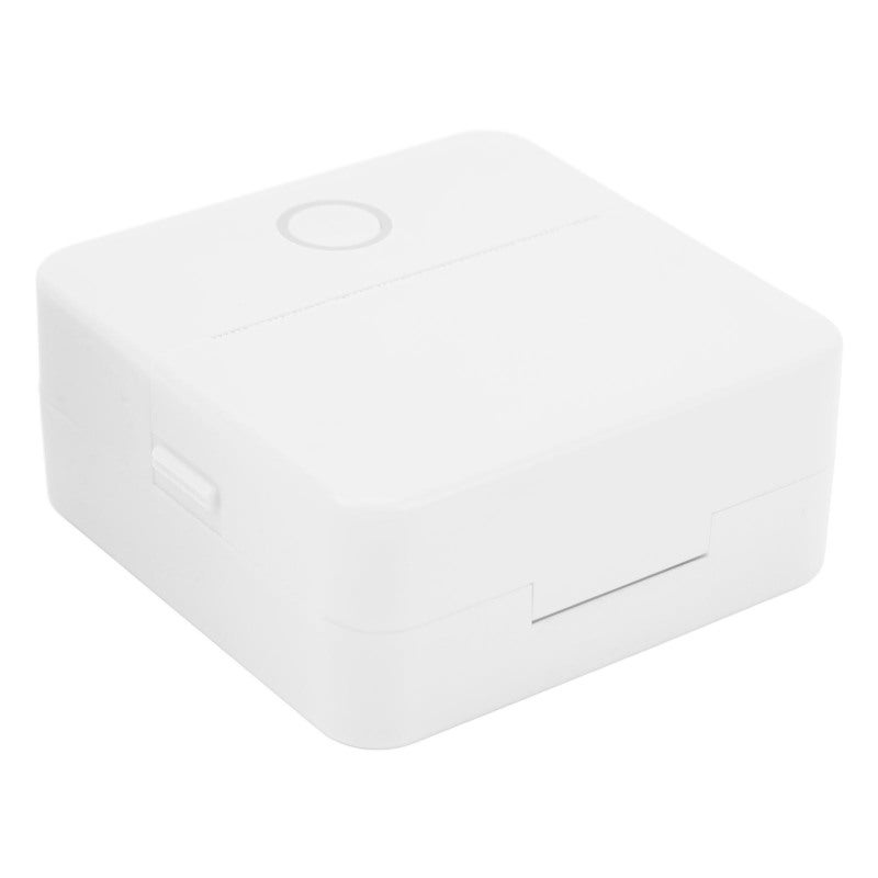 Mini Thermal Printer White: Inkless Environmental Printing, Compact Portable Pocket Printer - Quick Bluetooth Connection, App Enabled Photo & Learning Printer for Kids, On-the-Go Use - Image 1