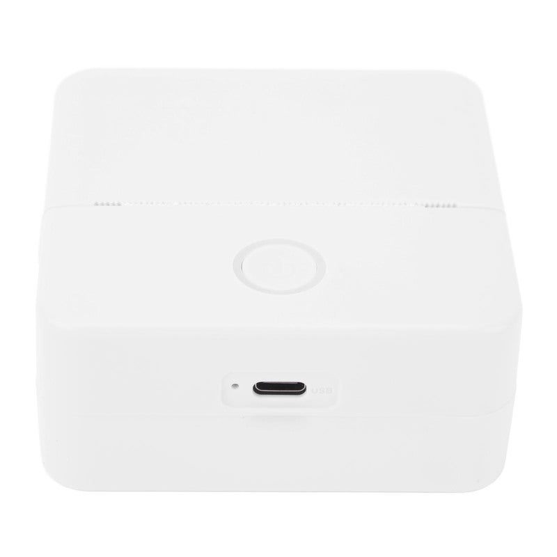 Mini Thermal Printer White: Inkless Environmental Printing, Compact Portable Pocket Printer - Quick Bluetooth Connection, App Enabled Photo & Learning Printer for Kids, On-the-Go Use - Image 2