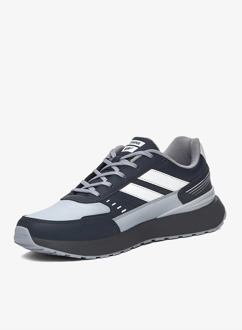 Campus Grey Men's Low-Top Sneakers - Bold Colours With Cloud Like Comfort for Men | Best Price UAE