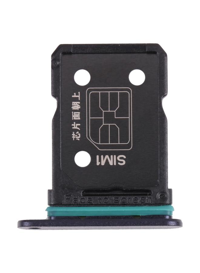 erorex For OPPO Reno6 Z CPH2237 SIM Card Tray + SIM Card Tray (Black) - Image 1