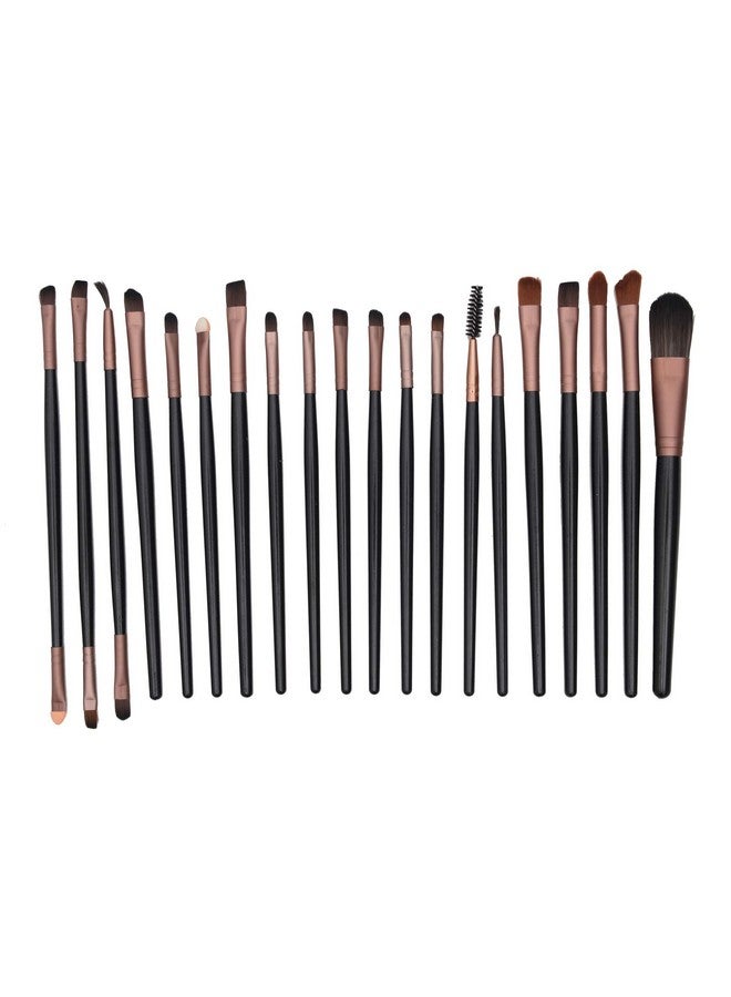 Lifestyle-You 20 Pcs Makeup Brush Set With Free 2 Pcs Beauty Makeup Blenders - Image 2