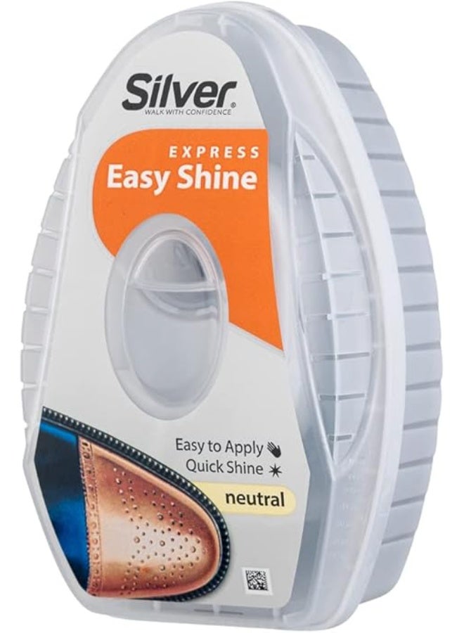 Silver Express Shoe Shine Sponge - Instant Shine Shoe Polish For Shoes, Boots & More - Quick and Easy Shoe Shiner - Image 3
