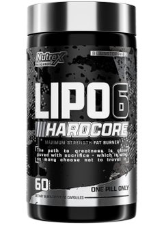 Nutrex Research Lipo 6 Hardcore 60 Capsule  - Image 1