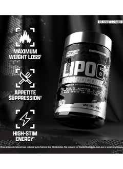 Nutrex Research Lipo 6 Hardcore 60 Capsule  - Image 2