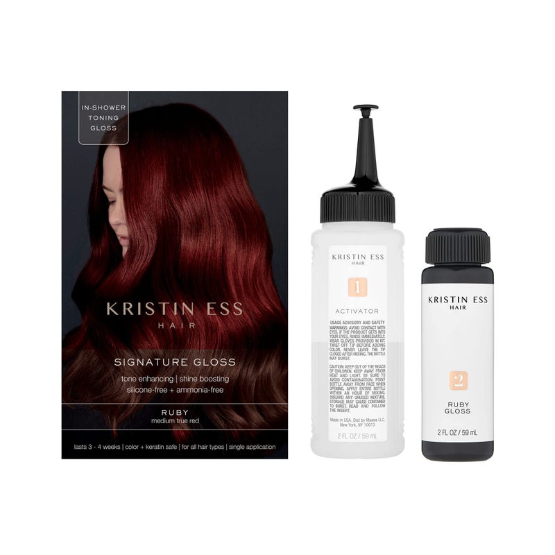 Kristin Ess Kristin Ess The One Signature Hair Gloss - Ruby: Medium True Red 